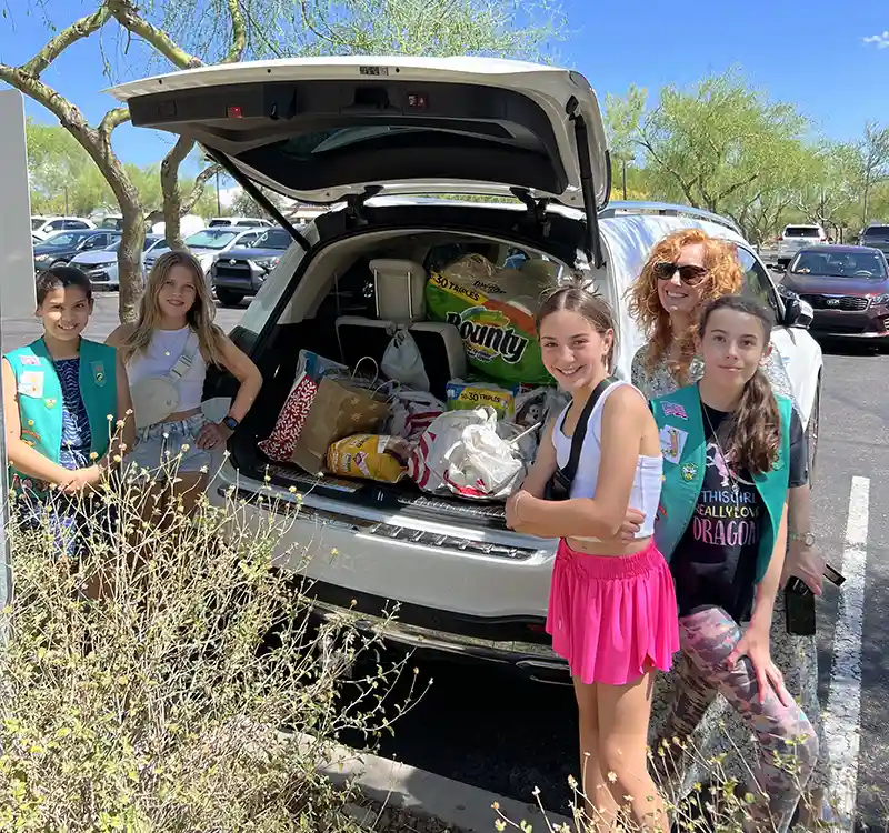 Supply Drive Foothills Animal Rescue Girl Scouts Fundraiser